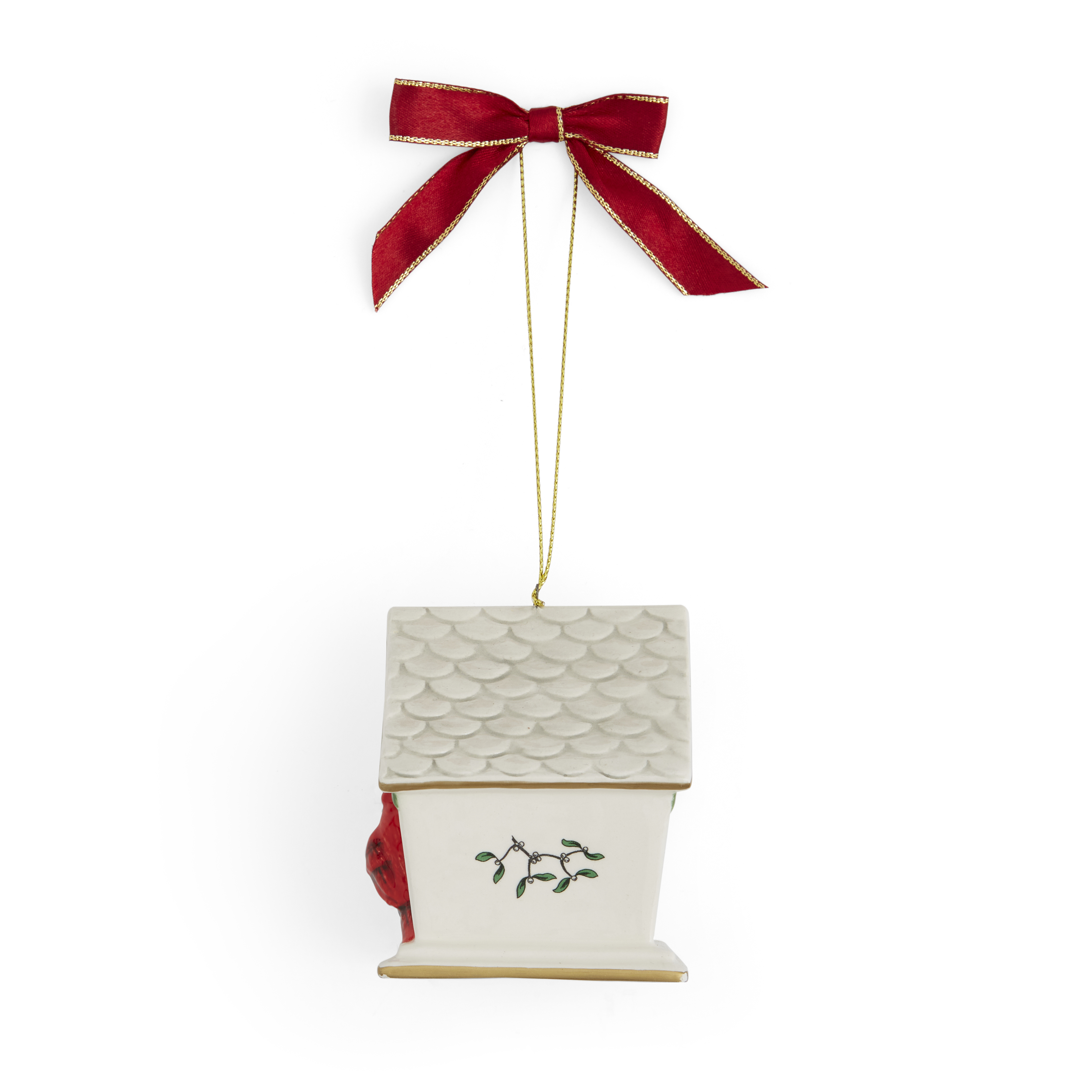 Christmas Tree Birdhouse Ornament image number null